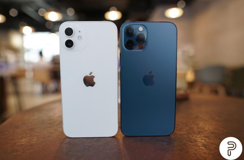 Apple iPhone 12 vs iPhone 12 pro pocketnow back closer