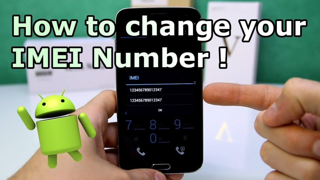 How to change android IMEI 1