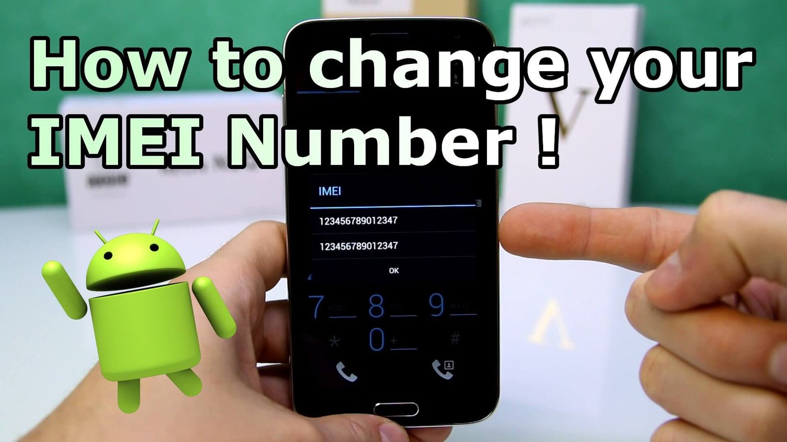 How to change android IMEI