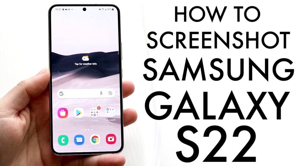 Screenshot on Samsung Galaxy S22 Ultra 5G