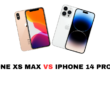 iPhone XS Max vs iPhone 14 Pro Max